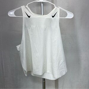 Nike Women's Ivory Tank Top slim fit medium